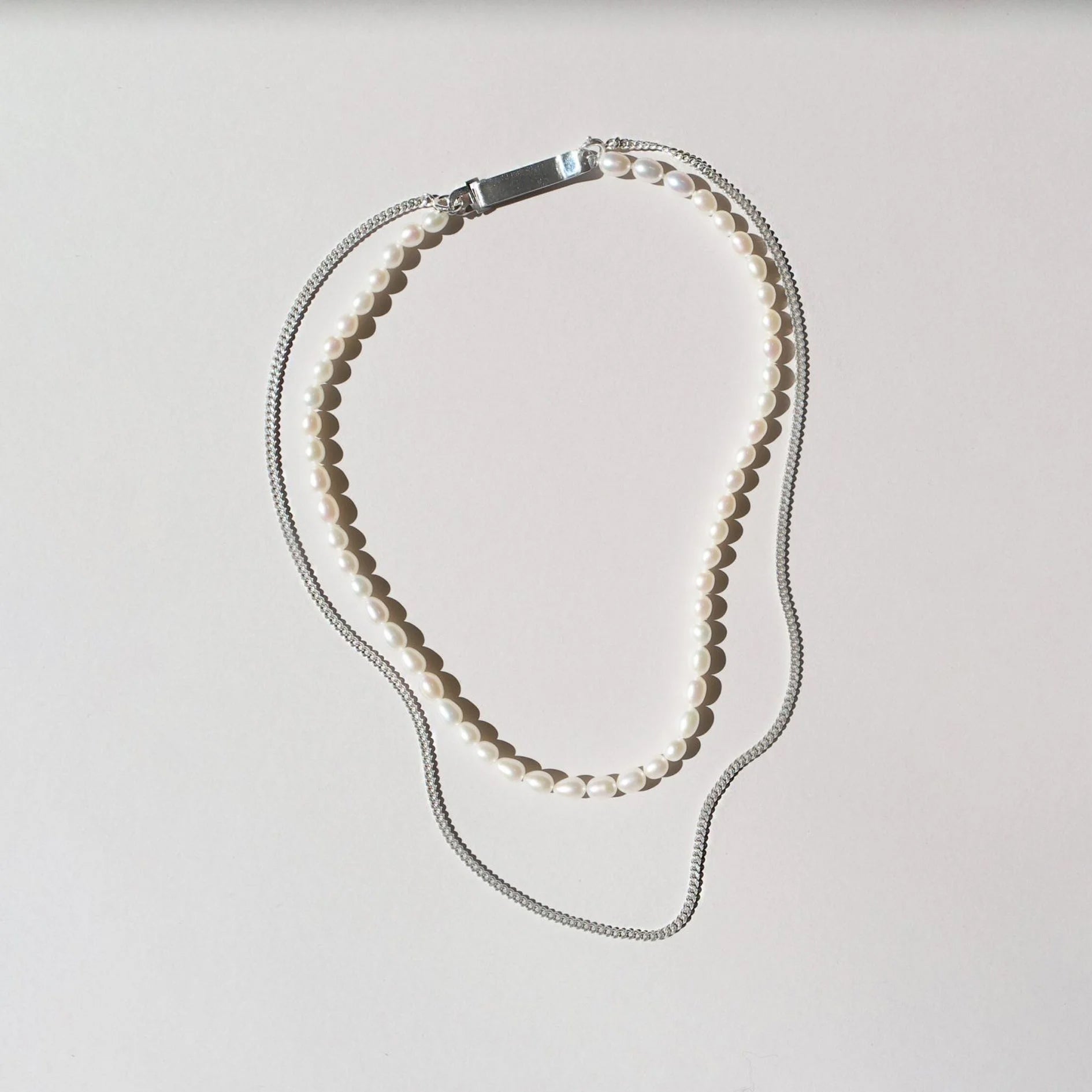 Saskia Diez - Grand Identity Pearl Necklace | Poetry of Material